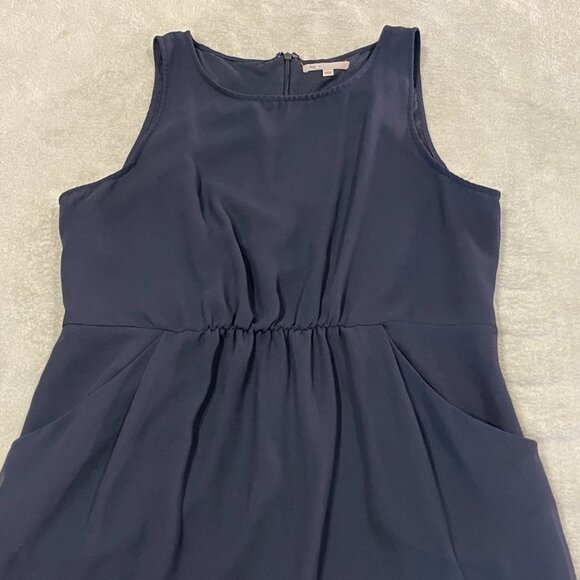 Navy Blue Sleeveless Dress Size 14 GAP - Picture 2 of 12